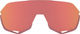 100% Hiper for S2 Sports Glasses Replacement Lens - hiper red multilayer mirror/hiper red multilayer mirror