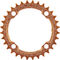 Race Face Narrow Wide Chainring, 4-arm, 104 mm BCD, 10-/11-/12-speed - orange/32 tooth