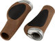 Ergon GP1 Evo Single Twistshift Handlebar Grips for Twist Shifters One-Sided - brown-black