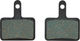 Swissstop Disc E-Bike Brake Pads for Shimano - organic - steel/SH-002