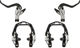 Magura HS 33 R Rim Brake Set - silver/2 finger