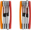 Unior Bike Tools Herramienta multiusos Euro6 Multitool 1655EURO6 - red