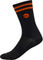 bc original Bike Socks 8" Model 2023 - black-orange/41 - 43