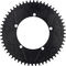 Garbaruk Aero Round Chainring 5-Arm 130 mm BCD - black/56 