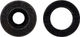 Race Face Chainring Bolts, Steel, 4-arm, Short - black