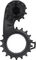 absoluteBLACK Galets de Dérailleur HOLLOWcage Carbon Ceramic Oversized Shimano 9250 - titanium/12 dents (galet guide), 18 dents (galet tendeur)