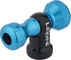 Lezyne Control Drive CO2 Pumpenkopf mit CO2 Kartusche 16 g - blau