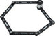 Kryptonite Kryptolok 610S Folding Lock with Click Frame Mount - black-grey/100 cm