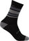 Endura Calcetines BaaBaa Merino a rayas - matte black/42,5-47