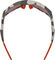 100% Speedtrap Hiper Sports Glasses - soft tact grey camo/hiper red multilayer mirror