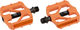 EARLY RIDER P1 pedales de plataforma de resina para bicicleta infantil de 14"-16" - naranja