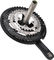 Shimano FC-T551 Kurbelgarnitur mit Kettenschutzring - schwarz/175,0 mm 26-36-48