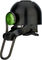 SPURCYCLE Timbre de acero inoxidable BLACK Bell - black-green