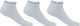 Craft Core Dry Mid Socken 3er-Pack - white/40 - 42