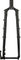 Surly Rigid fork - black/1 1/8"/28"/100 mm/12 mm Thru Axle