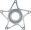 absoluteBLACK E-bike Chainring Spider for Bosch Gen4 - titanium