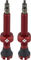 Muc-Off V2 Tubeless Valves - red/Presta 44 mm