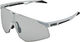 uvex Lunettes de Sport pace perform S V - white mat/litemirror silver