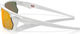 Oakley BiSphaera Sportbrille - polished white/prizm ruby