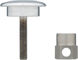 Pitlock Lock Set 09, Ahead - silver-silver/1"