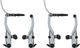 Shimano Set de frenos de llanta BR-T4000 d+t V-Brake - plata/Set