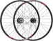 bc basic Mountain Alivio 6-Bolt Disc DT Swiss 533D 26" Wheelset - black/26" set (front 9x100 Dynamo + rear 10x135) Shimano