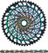 SRAM XX1 Eagle XG-1299 Kassette + PC XX1 Eagle Kette 12-fach Verschleißset - rainbow - XX1 rainbow/126/10-52/SRAM XD