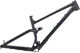 RAAW Mountain Bikes Kit de cuadro Jibb 29" - black mate/135 /L/12 mm Eje Pasante