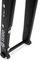 Seido RGT Carbon Fork - black/100 mm/12 mm Thru Axle/1 1/8" - 1,5" tapered/28"