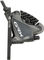 Shimano GRX Scheibenbremse BR-RX810 + ST-RX810-LA Remote - schwarz-grau/Vorderrad/links (seitenspezifisch)