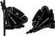 Shimano 105 BR-R7070 + ST-R7025 Disc Brake Set - silky black/Set/left/right (side-specific)