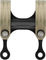 Renthal Potencia Integra II 35 de montaje directo - gold-black/0°/45 mm