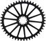 Garbaruk Oval Chainring AXS Road/CX SRAM Direct Mount 8-Hole Single Speed - black/46 