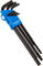 ParkTool Set de llaves hexagonales acodadas HXS-1.2 - negro-azul