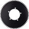 Garbaruk Aero Round Chainring 5-Arm 110 mm BCD - black/60 