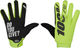 100% Brisker Full Finger Gloves - 2023 Model - fluo yellow-black/M