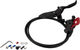 SRAM Level Silver Stealth 2-Piston Disc Brake - black anodized/Rear wheel/Flip-Flop (non-side-specific)