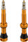 tune Tubeless Valve Set - orange/Presta 44 mm