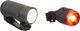 Knog Plug USB LED Twinpack mit StVZO-Zulassung - black/140