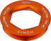 Race Face Puller Cap Drive Side for Cinch Crank Bolt - orange