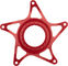 absoluteBLACK E-bike Chainring Spider for Shimano STEPS - red