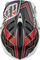 Troy Lee Designs D4 Polyacrylite MIPS Fullface-Helm - block charcoal-red/55 - 56 cm