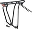 Racktime Gleamit 2.0 Pannier Rack w/ Rear Light for E-Bikes - black/28"-29"