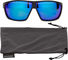 uvex sportstyle 706 CV Sports Glasses - black matte/buzzy blue