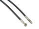 Trickstuff Goodridge Brake Line Kit Banjo/Straight for Maxima/Direttissima - black-silver/1700 mm