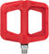 Race Face Ride Platform Pedals - red