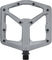 crankbrothers Pédales à Plateforme Stamp 3 - grey/large