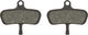 GALFER Disc Advanced Brake Pads for SRAM/Avid - semi-metallic - steel/SR-005