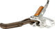 Trickstuff Maxima front+rear set disc brake with steel braided hose, PU-coated - silver-orange/Set/left/right (side-specific)