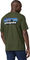 Patagonia P-6 Logo Responsibili Tee T-Shirt - torrey pine green/M